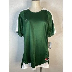 Nike Womens Green/White Dri-fit T-Shirt 2XL NWT - has some flaws